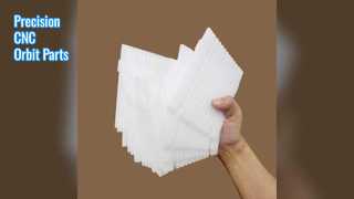 Pièces en plastique d'orbite d'usinage CNC de précision