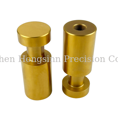 Bon prix Precision CNC Lathe Parts with +/-0.005mm Tolerance and Customized Color Anodizing Surface Treatment En ligne